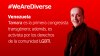 Banner We Are Diverse: Venezuela. Día Internacional contra la Homofobia y Transfobia